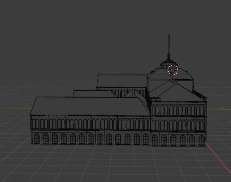 Kremlin Palace Model Low-poly 3D model_10