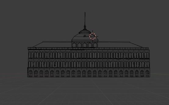 Kremlin Palace Model Low-poly 3D model_9