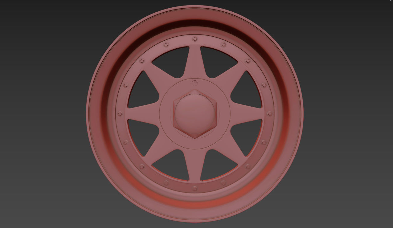 ZENDER STAR Wheels 3D model_17
