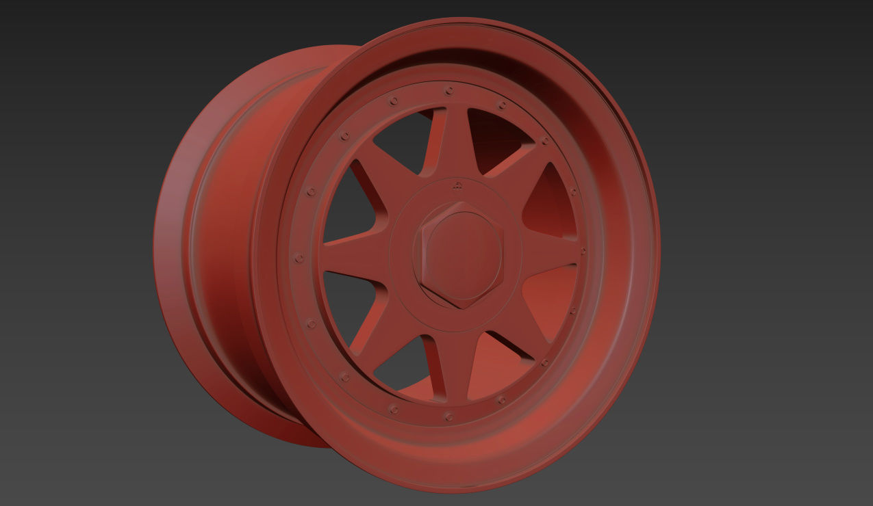ZENDER STAR Wheels 3D model_5