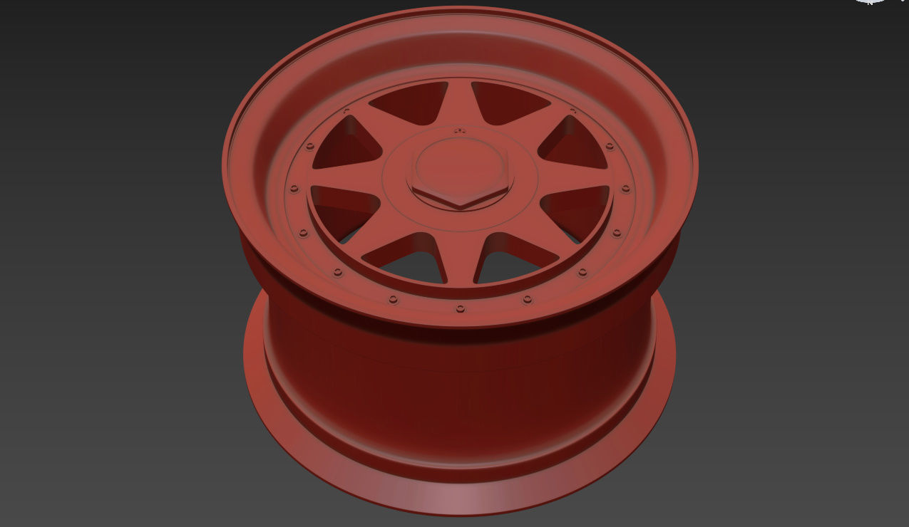 ZENDER STAR Wheels 3D model_8
