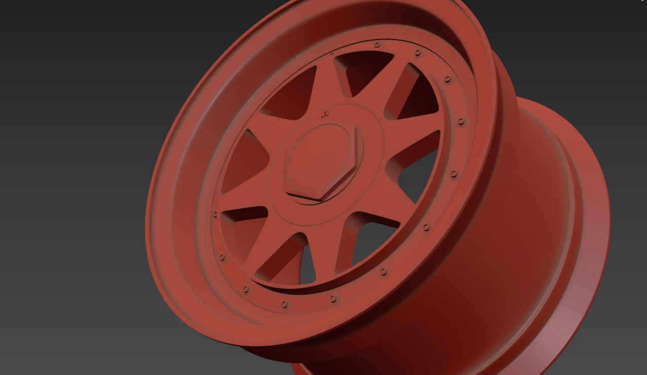 ZENDER STAR Wheels 3D model_11