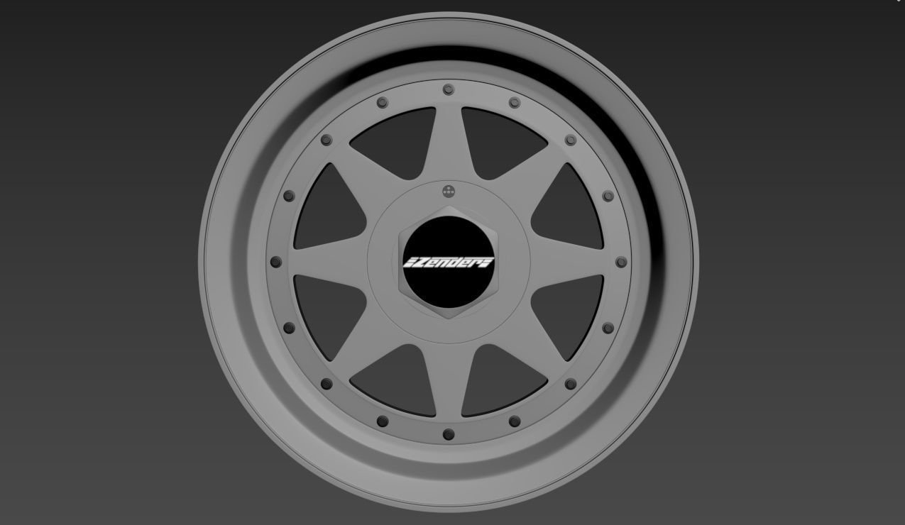 ZENDER STAR Wheels 3D model_16