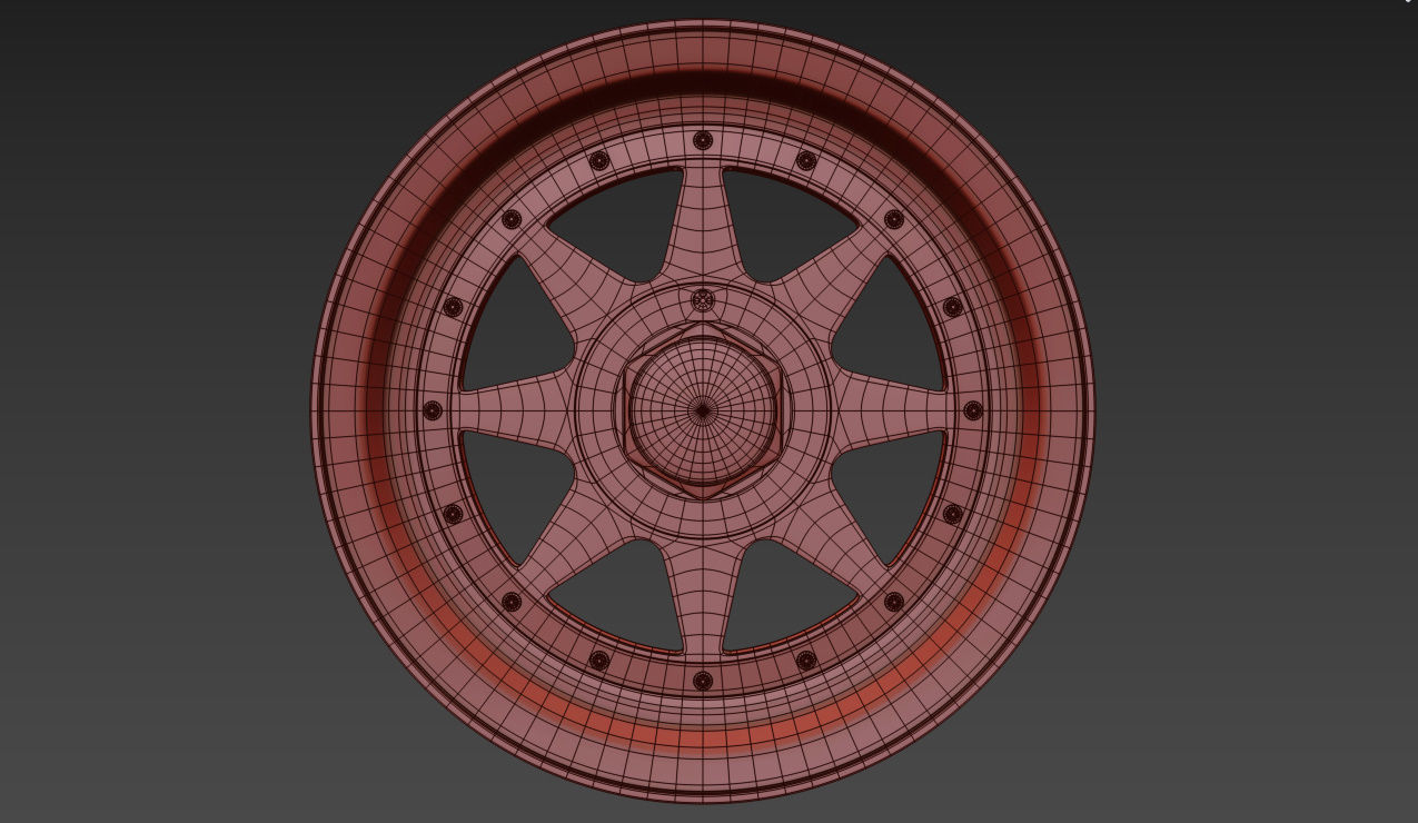 ZENDER STAR Wheels 3D model_18