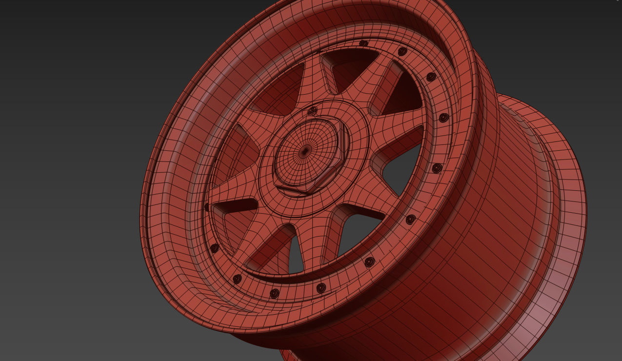 ZENDER STAR Wheels 3D model_12