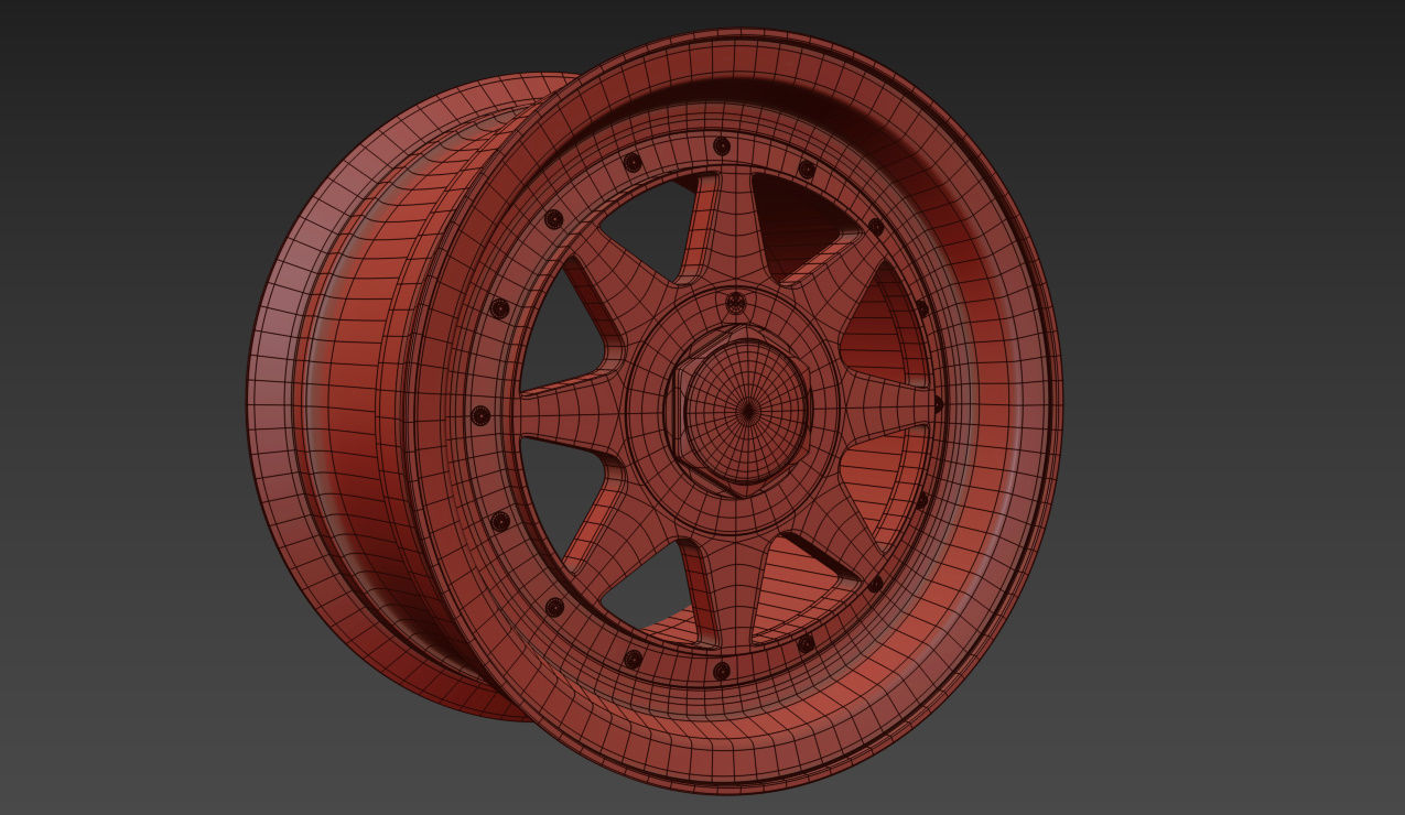 ZENDER STAR Wheels 3D model_6
