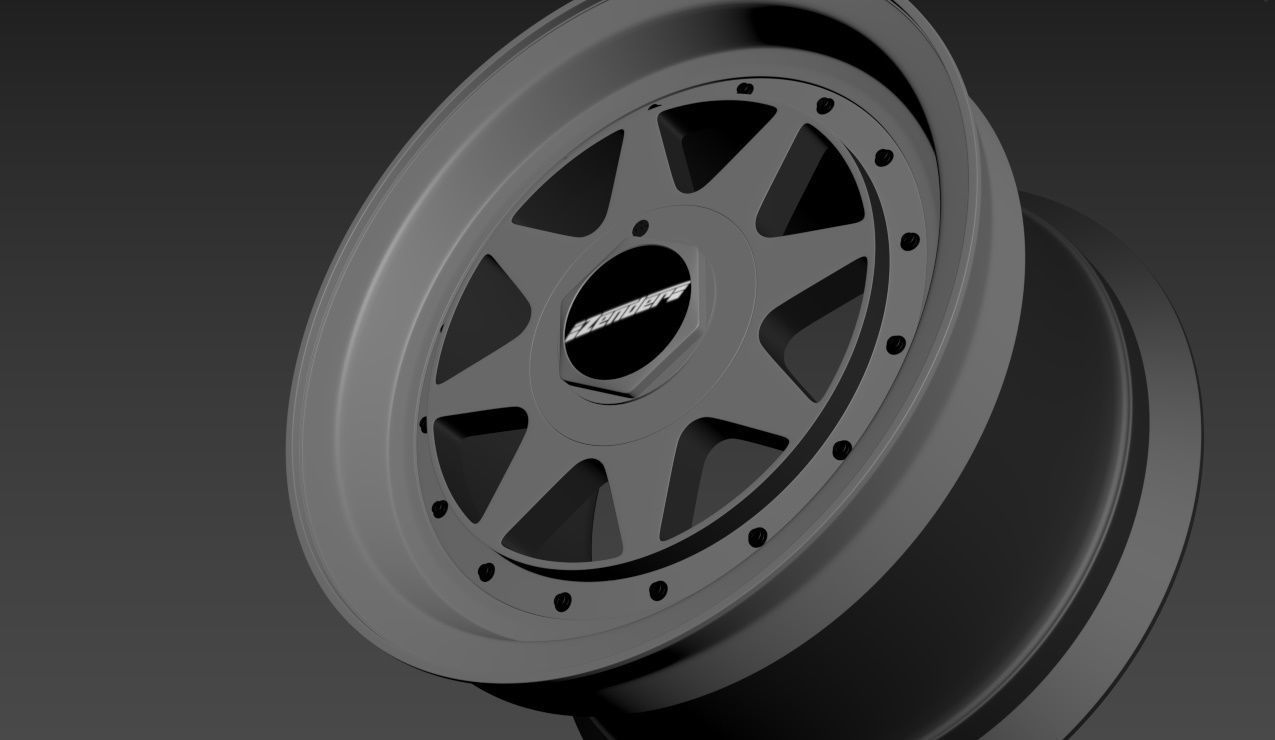 ZENDER STAR Wheels 3D model_10