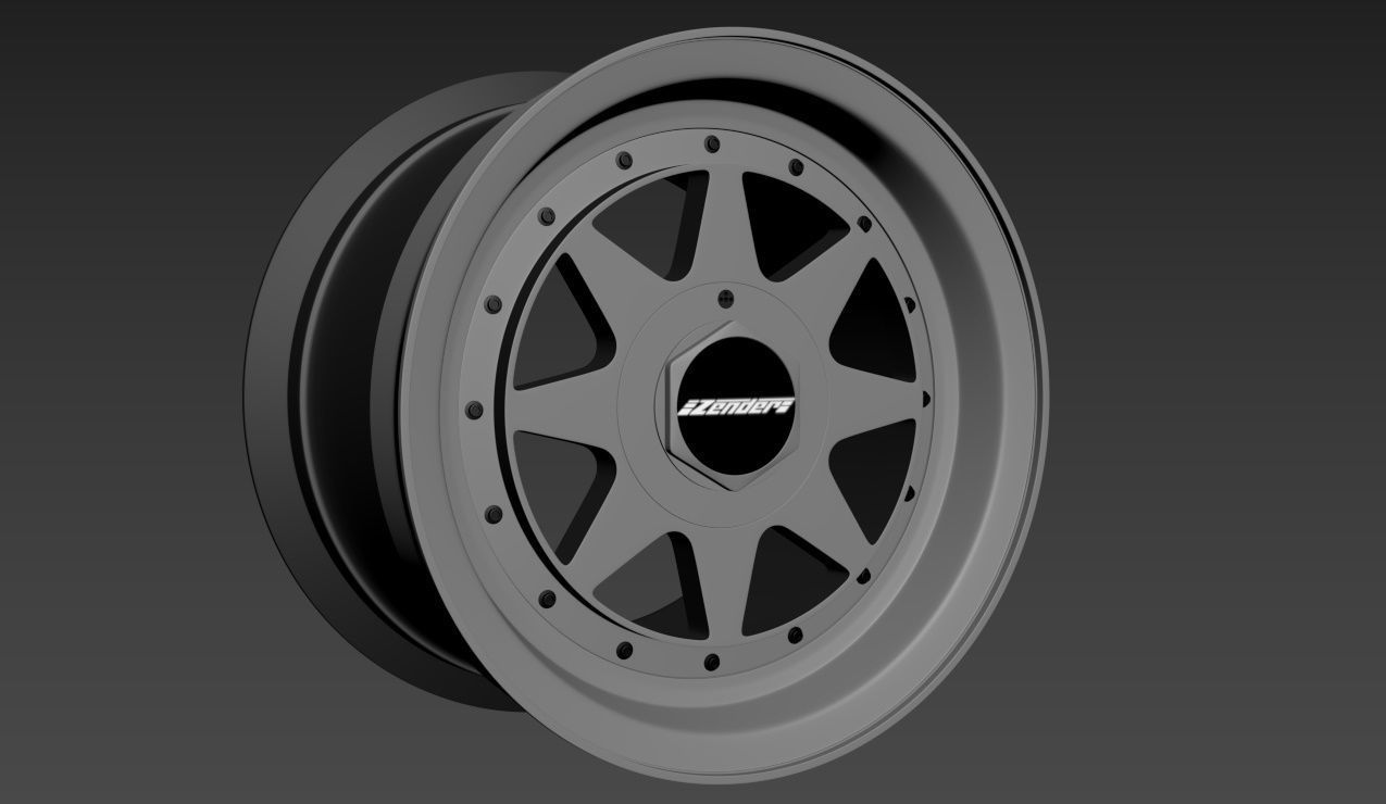 ZENDER STAR Wheels 3D model_4