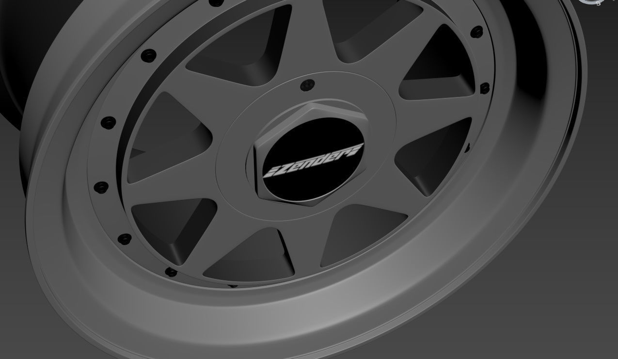 ZENDER STAR Wheels 3D model_13