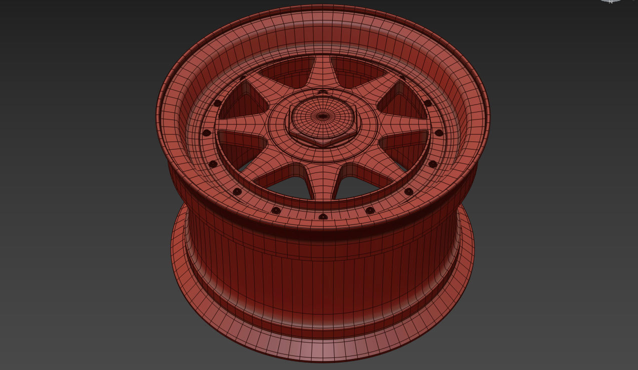 ZENDER STAR Wheels 3D model_9