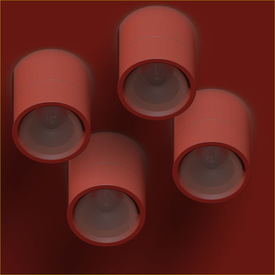 Davide Groppi CARTESIO 3D model_8