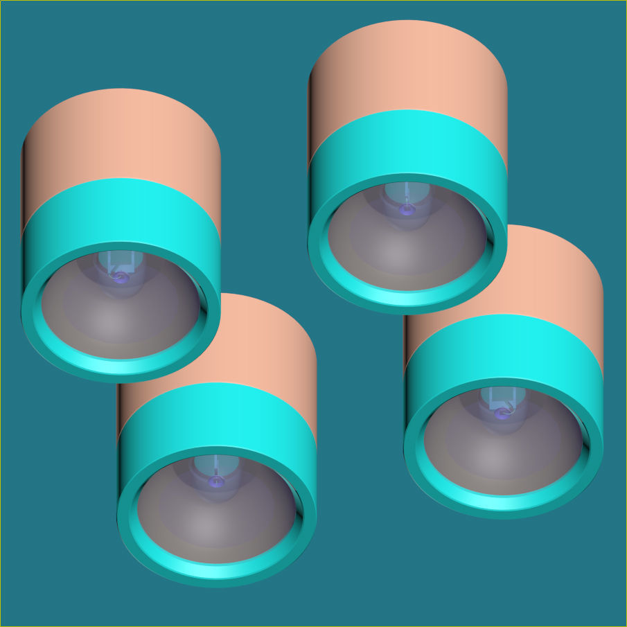 Davide Groppi CARTESIO 3D model_4