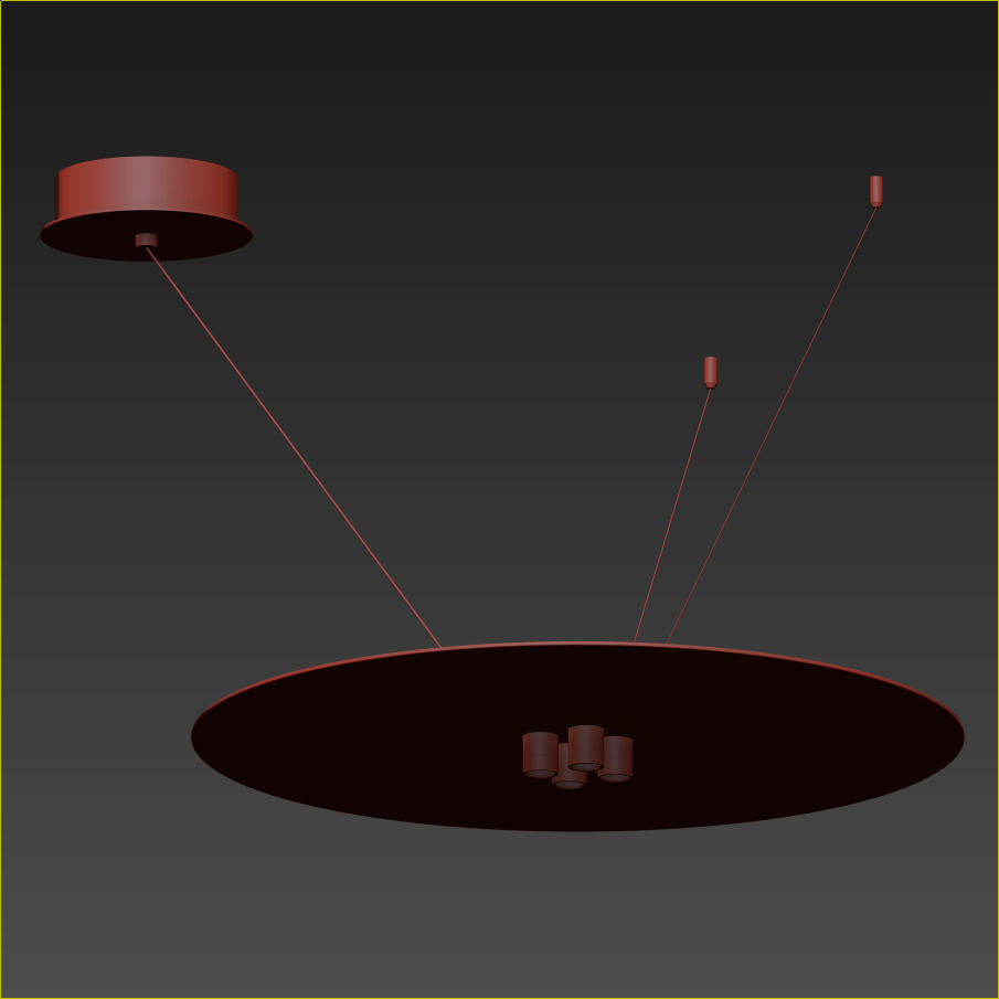 Davide Groppi CARTESIO 3D model_7