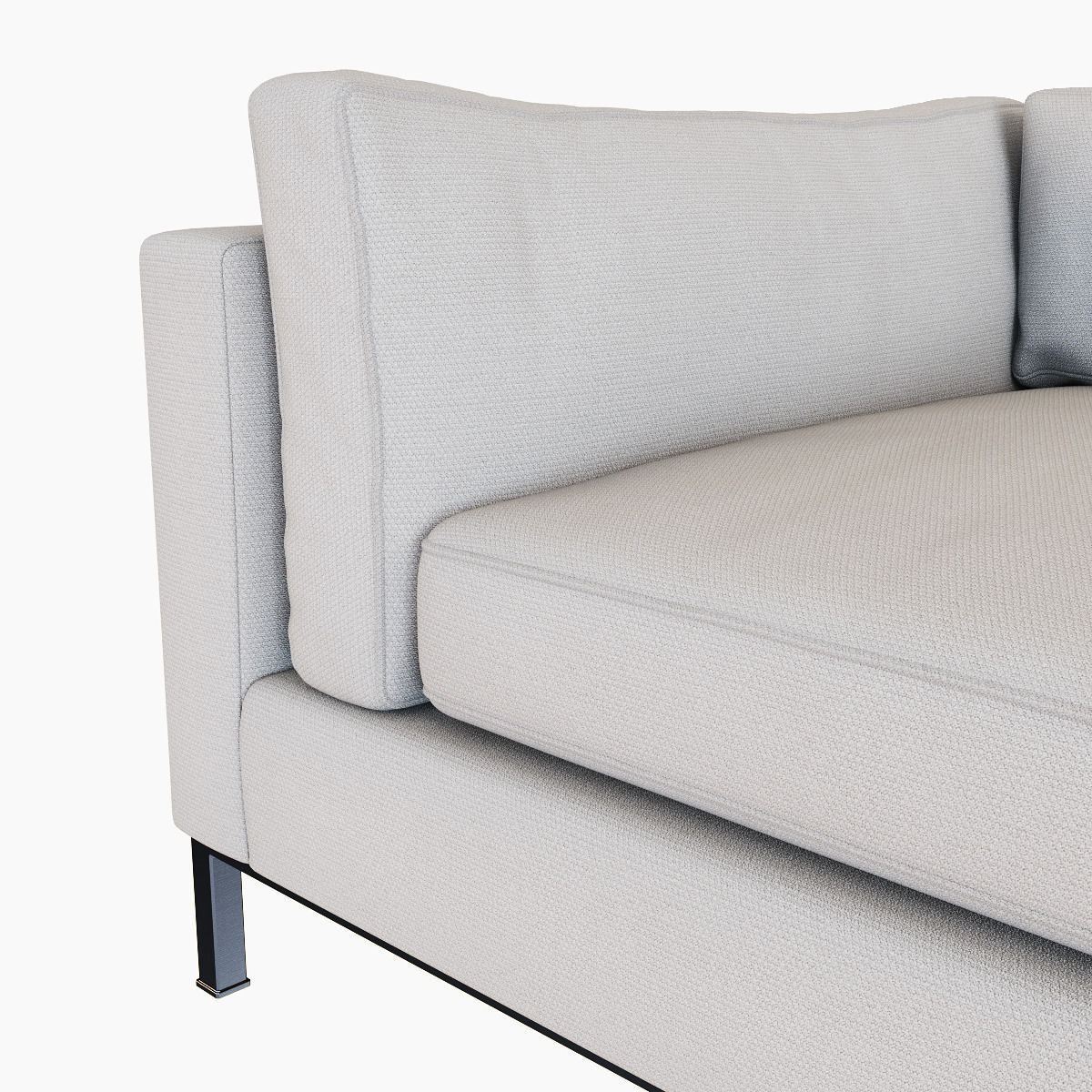 West Elm Modern Arm Sofa 3D model_4