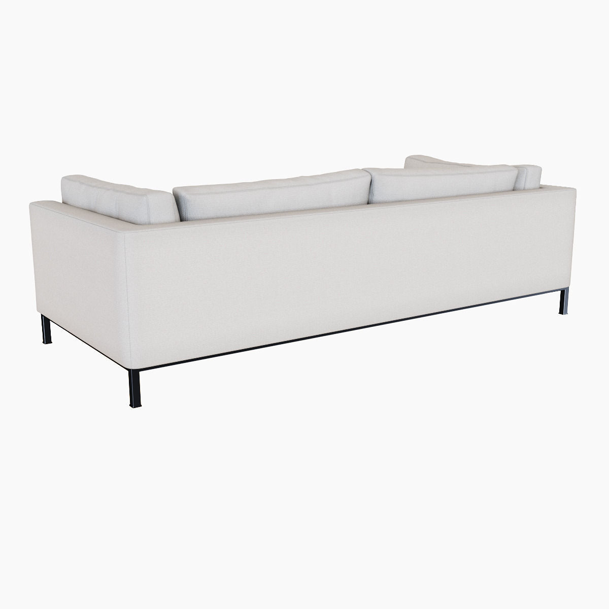 West Elm Modern Arm Sofa 3D model_3