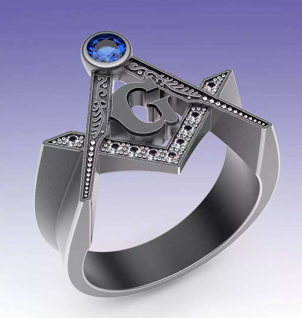 Ring Mason 3D print model_0