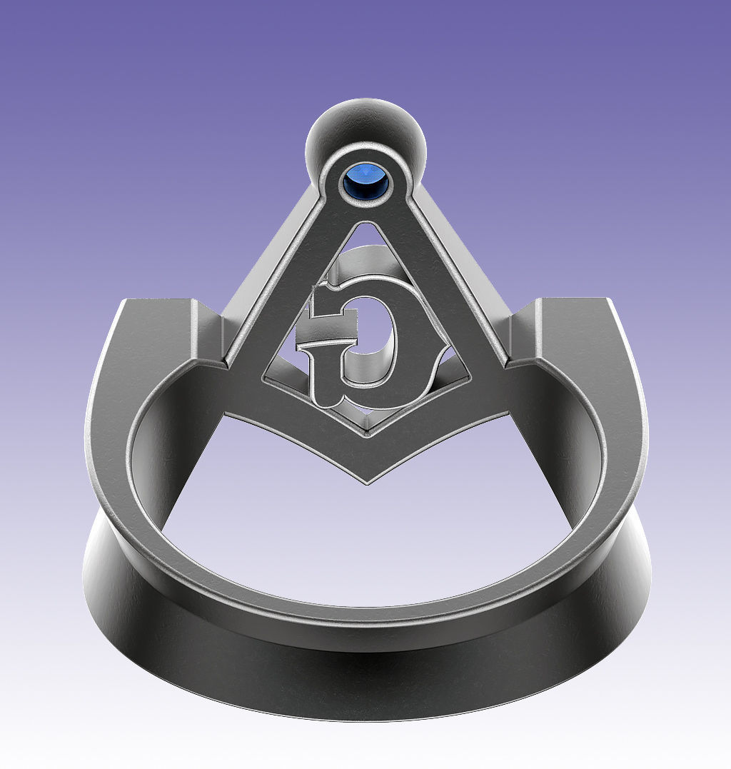 Ring Mason 3D print model_1