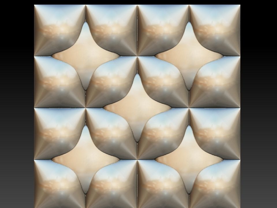 3D WALLPANEL 600MM x 600MM 3D model_8