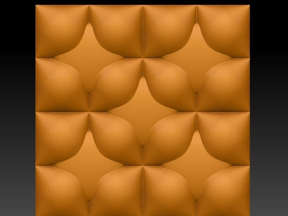 3D WALLPANEL 600MM x 600MM 3D model_7