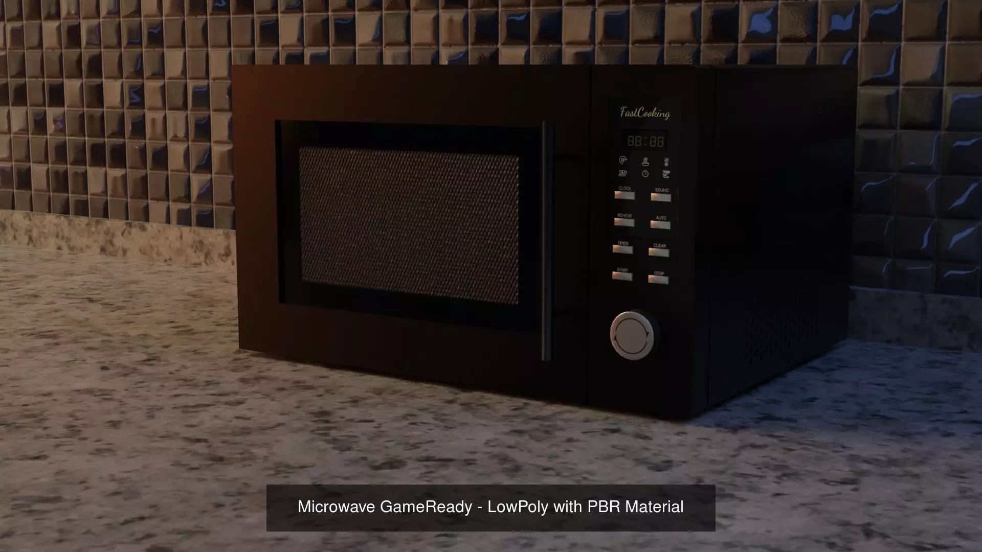 House Appliances and Electronic - GameReady  with PBR Material 3D Model Collection_0