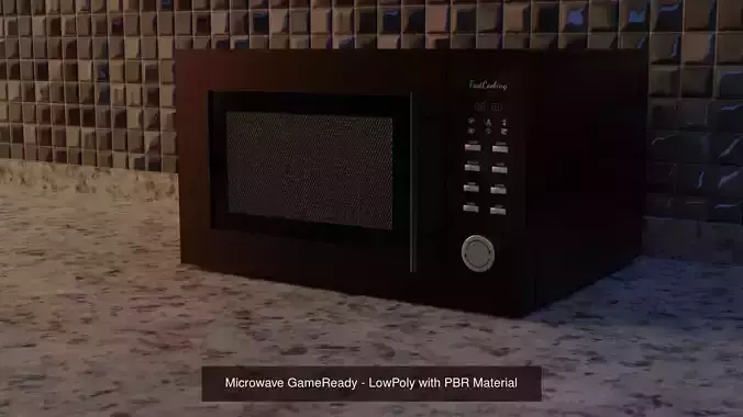 House Appliances and Electronic - GameReady  with PBR Material 3D Model Collection