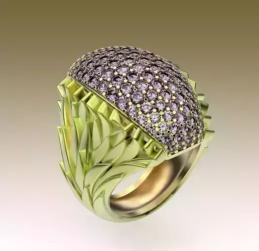 Ring Carved 3D print model