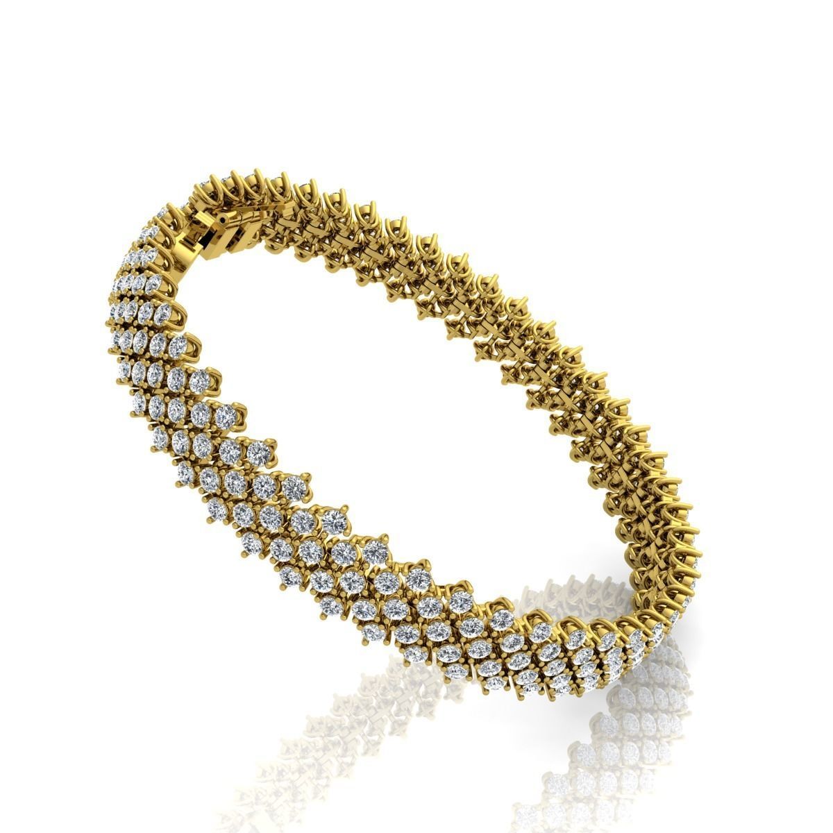 Fancy Diamond Breslate 3D print model_5