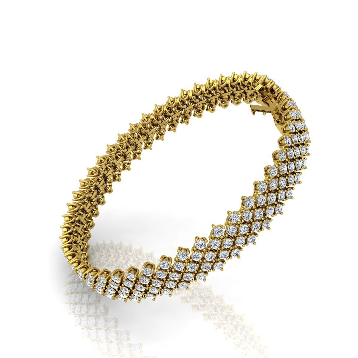 Fancy Diamond Breslate 3D print model_8