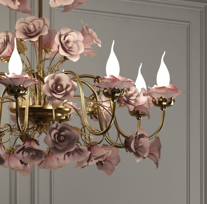 Chandlier Italy Export  3D model_2