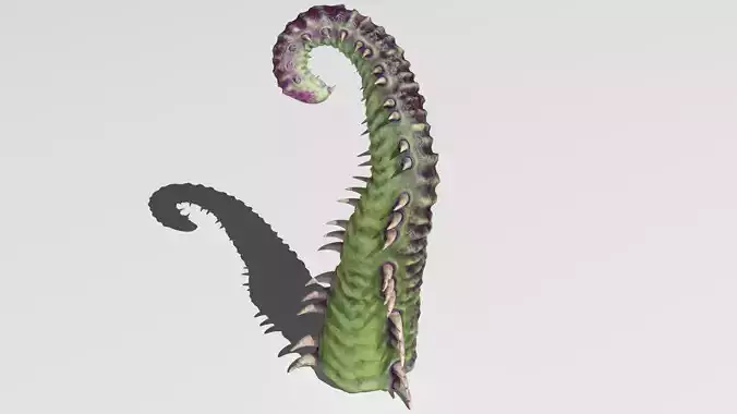 Worm tentacle 3D model