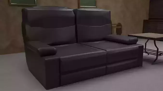 Small Leather Couch