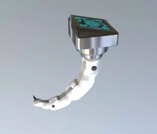 Robotic Arm Free low-poly 3D model