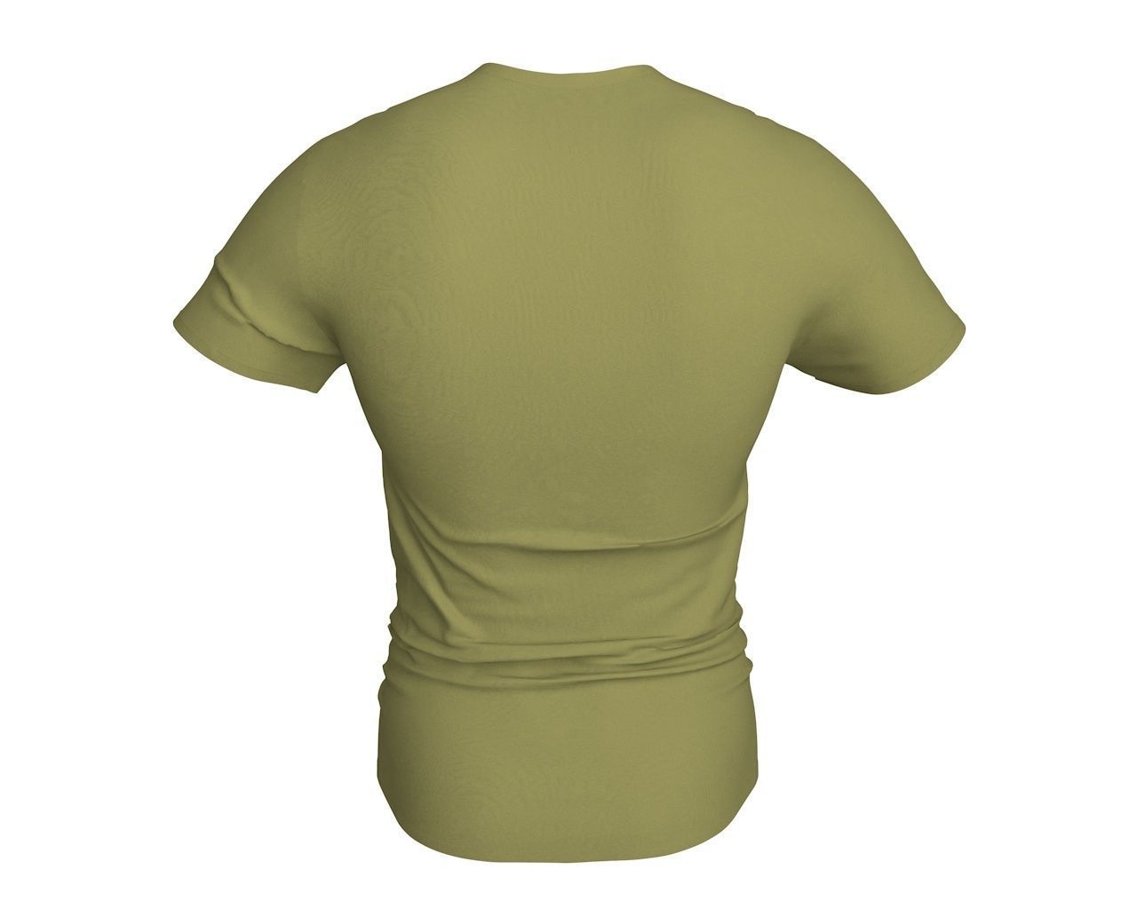3 D Men T-Shirt Free 3D model_6
