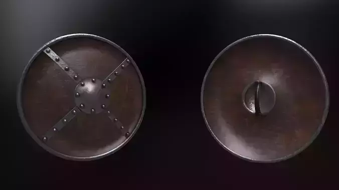 Wooden Medieval Shield