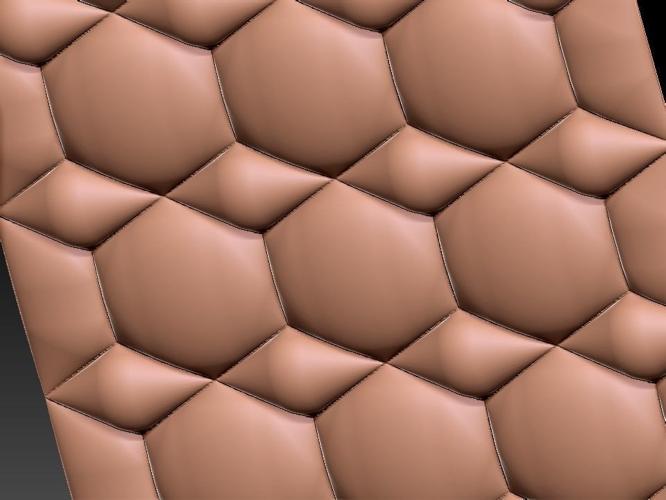 3D WALLPANEL 600MM x 600MM 3D model_22