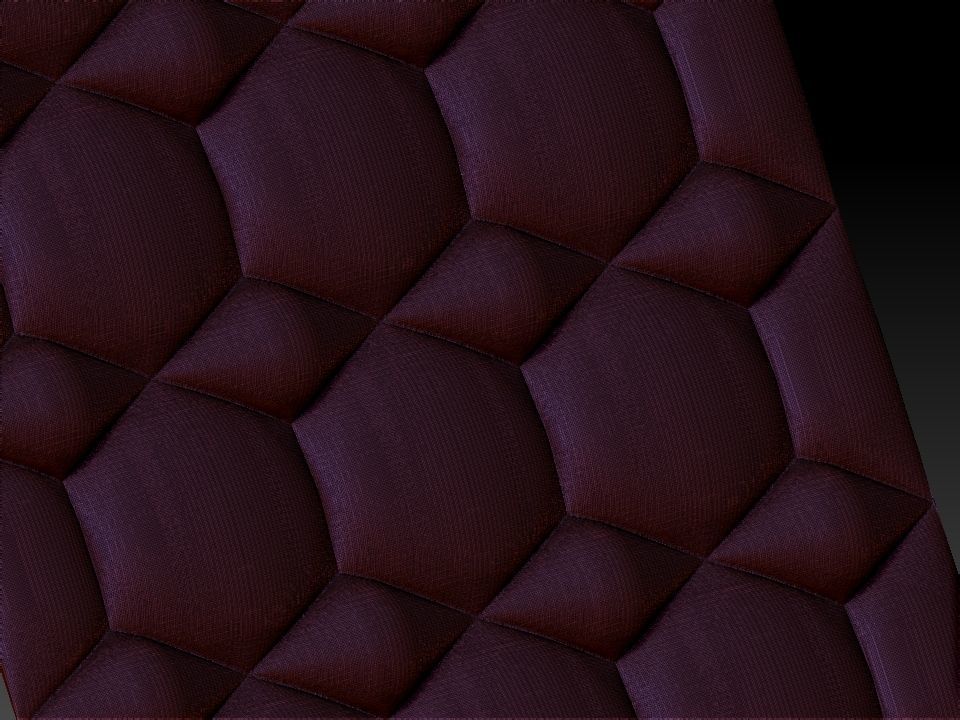 3D WALLPANEL 600MM x 600MM 3D model_17