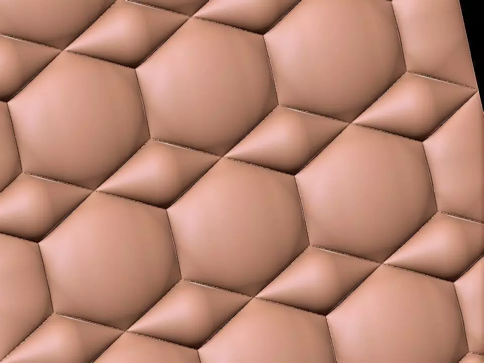 3D WALLPANEL 600MM x 600MM 3D model_0