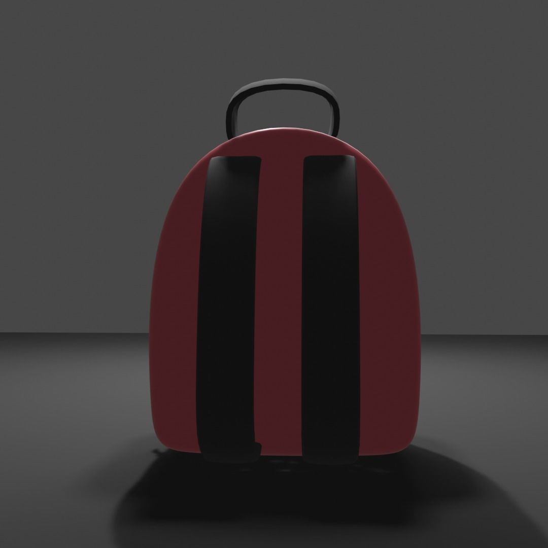 Backpack pet carrier model D 3D model_6