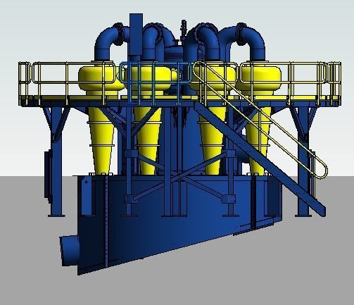 ME-Cyclone water treatment plant 3D model_3
