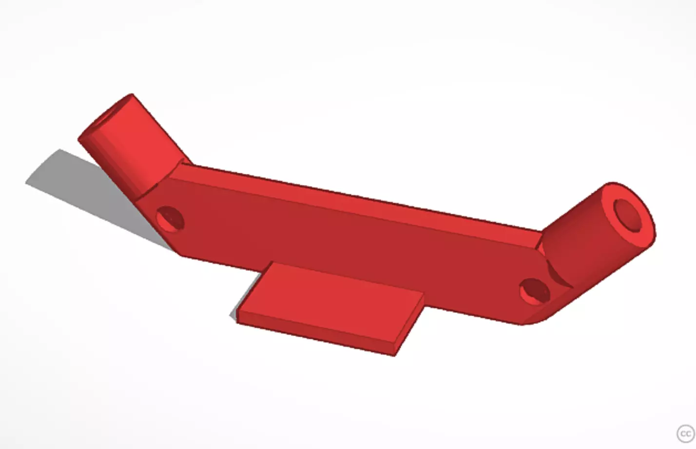 antenna holder Free 3D print model_0