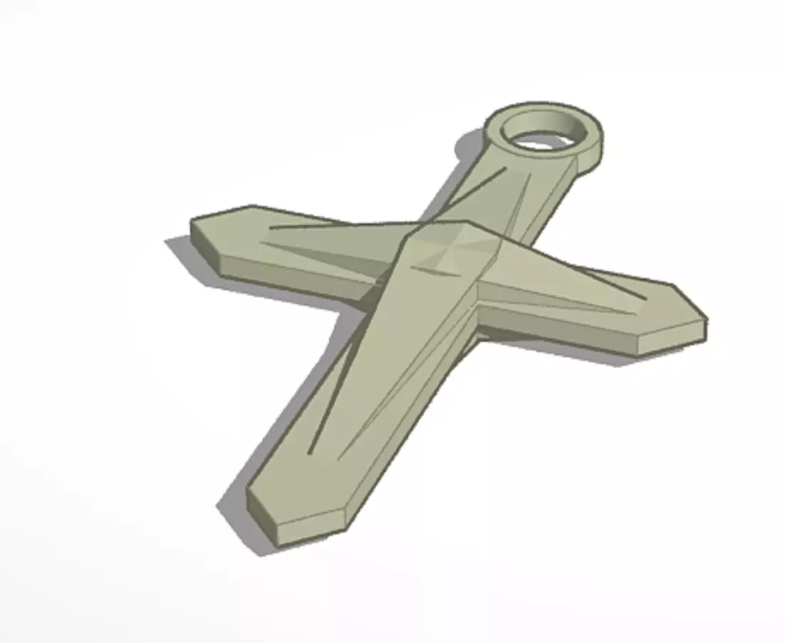 jesus cross Free 3D print model_0