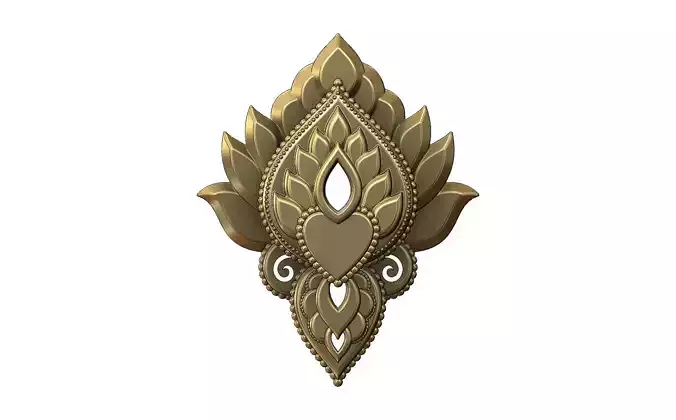 Middle eastern style pendant ornament