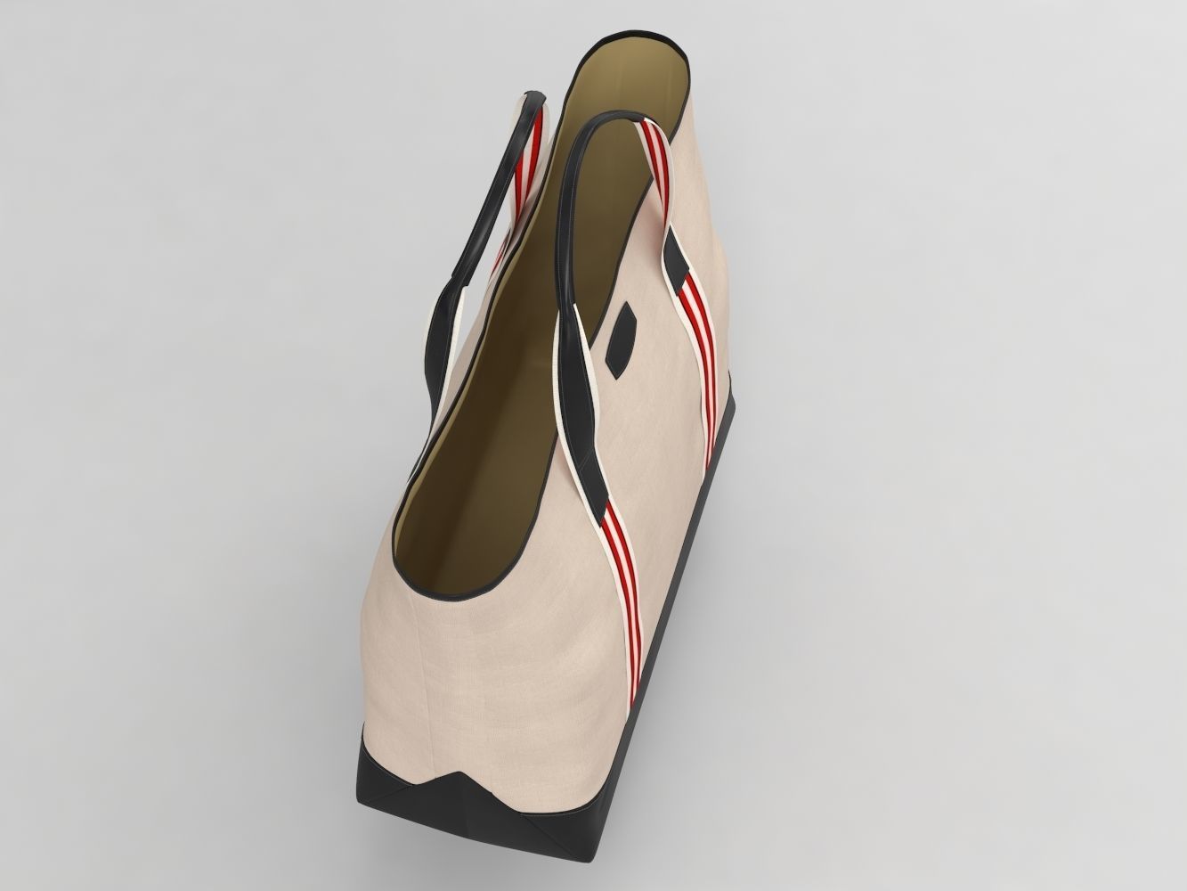 T Anthony Boating Tote Shopper Bag 3D model_5