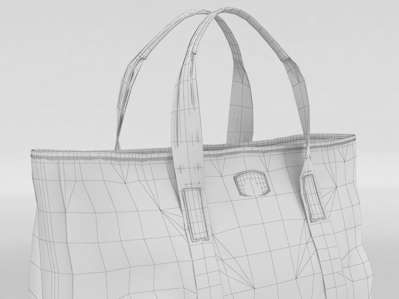 T Anthony Boating Tote Shopper Bag 3D model_9