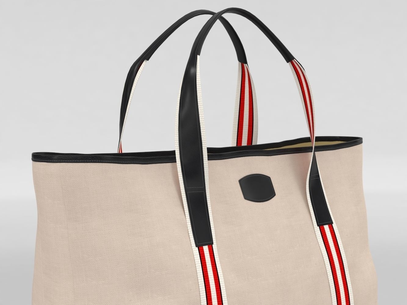 T Anthony Boating Tote Shopper Bag 3D model_7