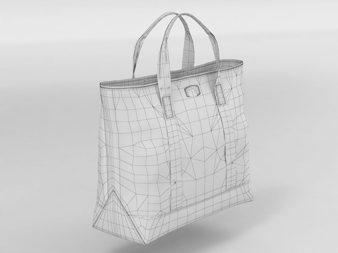 T Anthony Boating Tote Shopper Bag 3D model_3