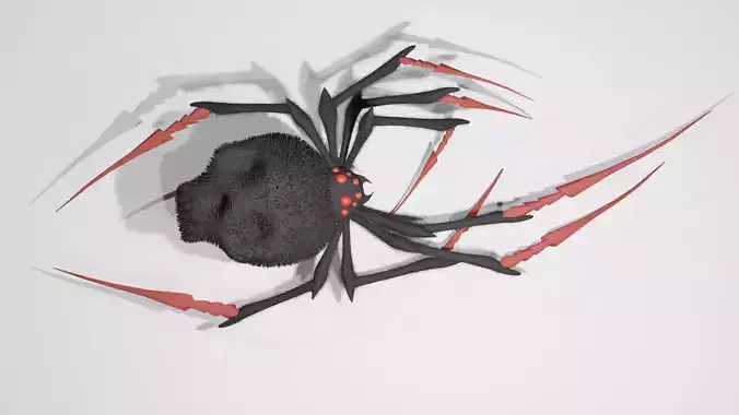 Spider with legs