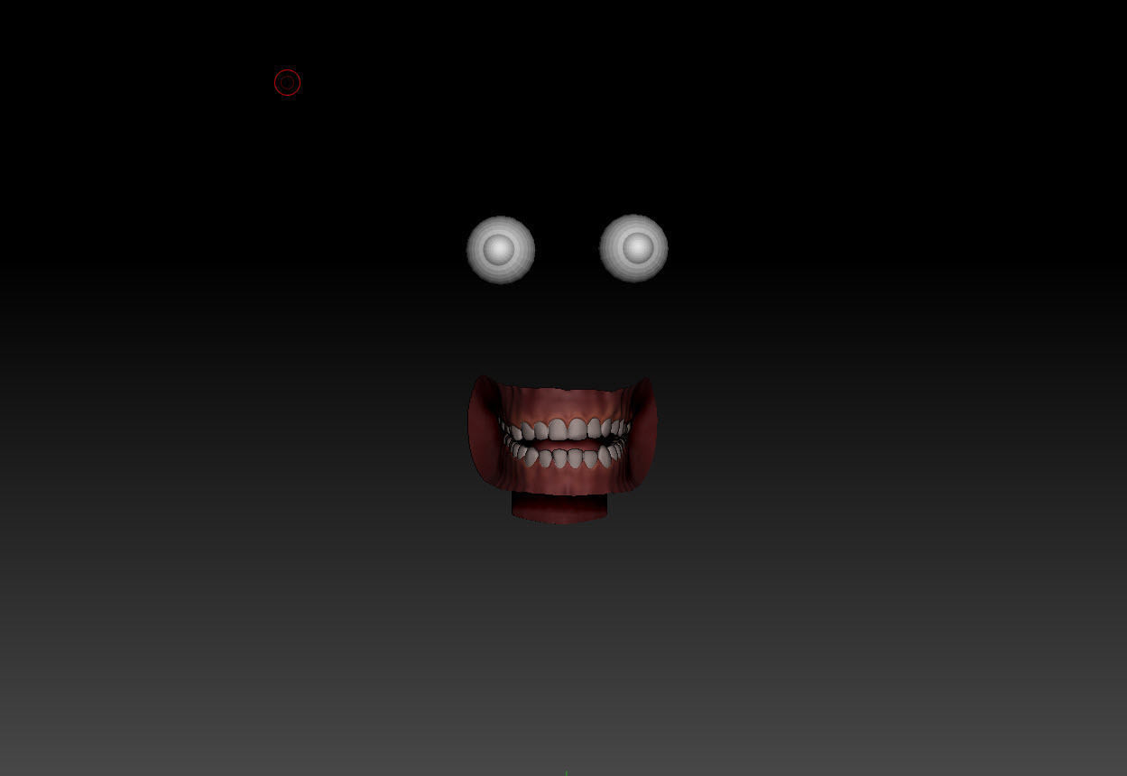 male head game-ready Low-poly 3D model_14