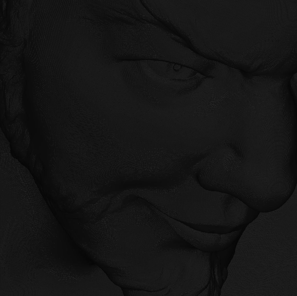 Faun bust sculpture 3D print model_7