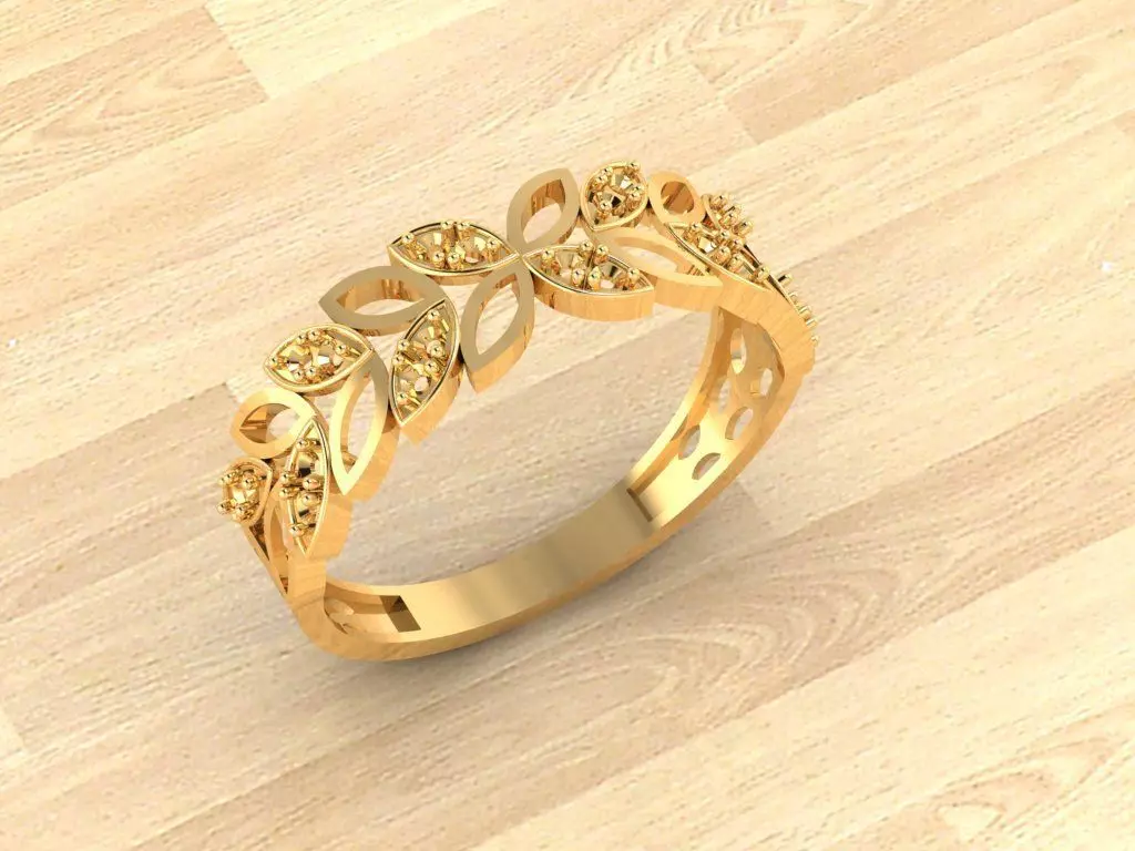 Engagement Ring  2 3D print model_0